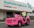 Pink Toyota Tow Tractor Supports Cancer Awareness Pink Toyota Tow Tractor Supports Cancer Awareness